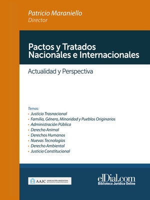 cover image of Pactos y Tratados Nacionales e Internacionales